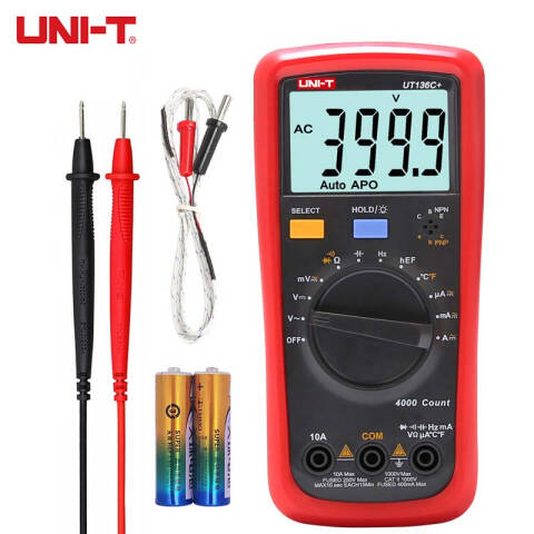 UNI-T/优利德 手持式万用表 UT136C+