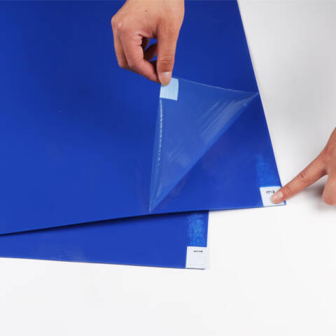 易工鼎 粘尘垫 可撕式静电无尘车间实验室除尘脚垫 60*90cm 300片