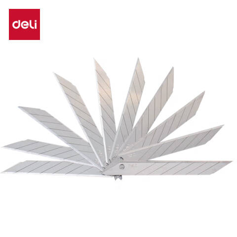 Deli/得力 2015美工刀片(银色)(10片/盒)