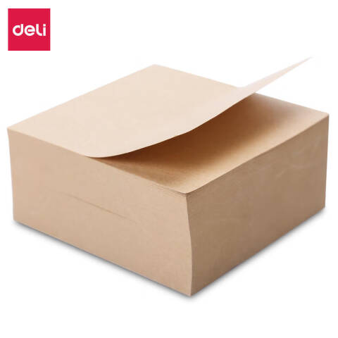 Deli/得力 21709便笺本(牛皮)