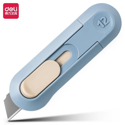 Deli/得力 纽赛NS065美工刀(蓝色)(把)