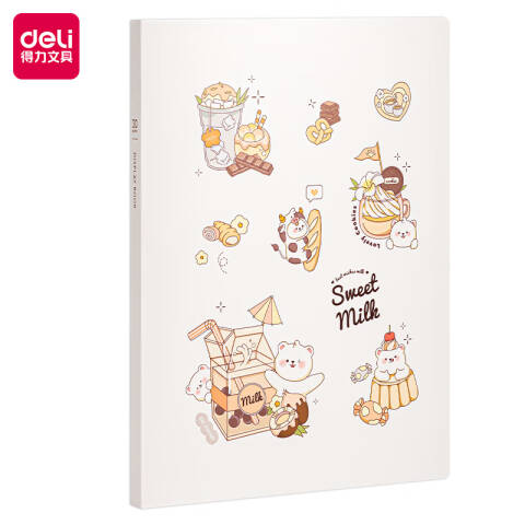 Deli/得力 PQ312-T30_30页资料册(白)(个)