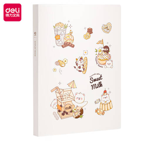 Deli/得力 PQ312-T40_40页资料册(白)(个)