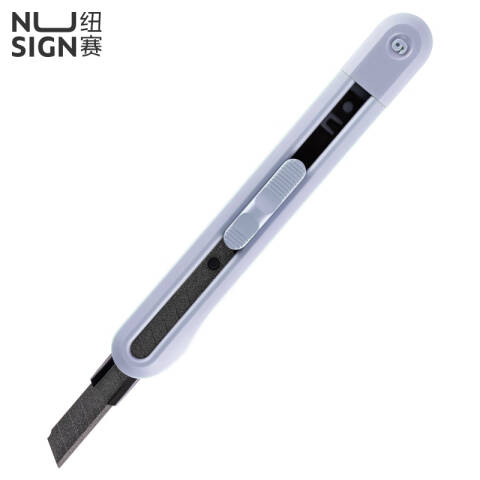 Deli/得力 纽赛NS063T特氟龙小号美工刀(紫)(把)