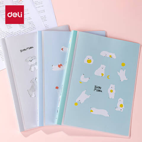 Deli/得力 PQ320-60PP动物志60页资料册(混)(个)