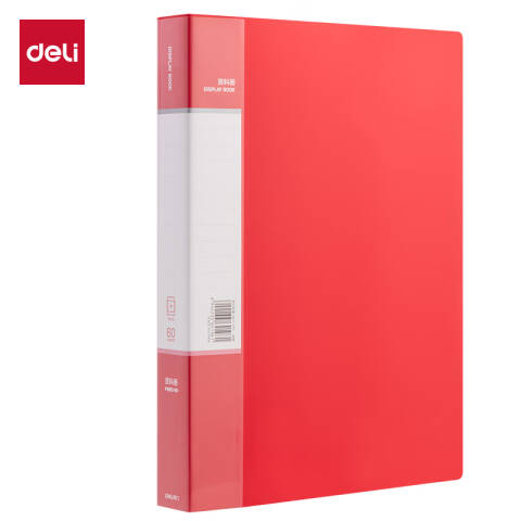 Deli/得力 PQ102-60_60页资料册(红)(个)