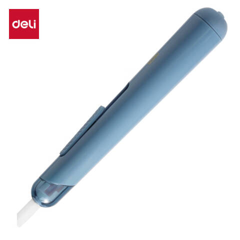 Deli/得力 DF87东方文彩陶瓷美工刀(蓝)(把)
