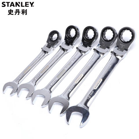STANLEY/史丹利 棘轮开口两用扳手 91-895-1L-22