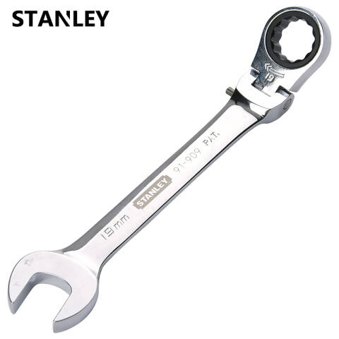 STANLEY/史丹利 棘轮开口两用扳手 91-897-1L-22