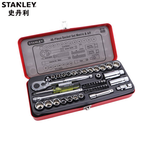 STANLEY/史丹利 套筒旋具头综合套装 89-516-22