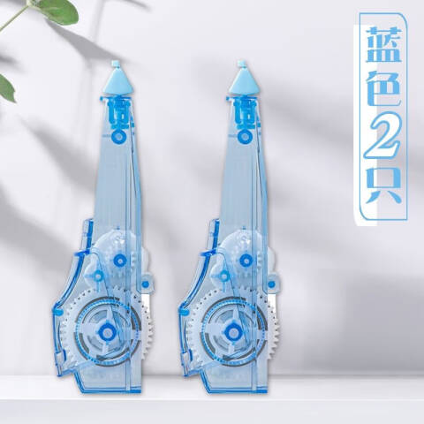 Deli/得力 71470修正带专用替芯_6米膜带(蓝色)(袋)