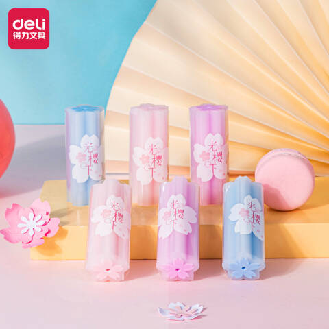 Deli/得力 71136橡皮擦(混)(块)