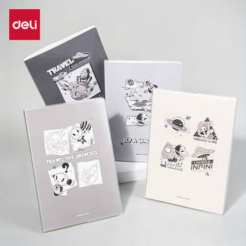 Deli/得力 T1680中国航天胶套本(问苍穹6)(本)