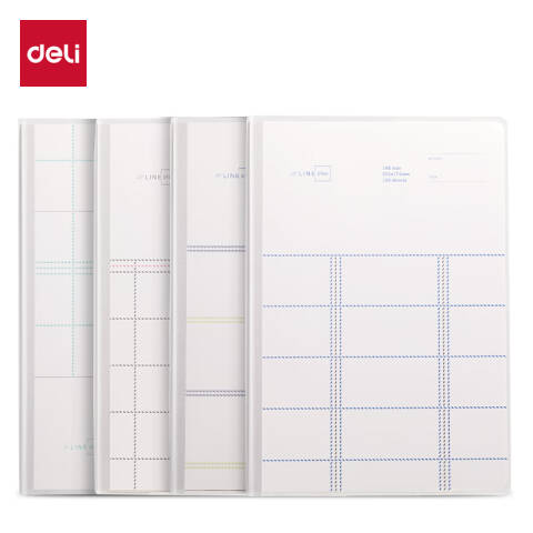 Deli/得力 T16128胶套本(方寸格5)(本)