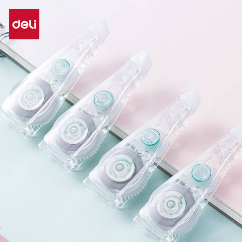 Deli/得力 X08TX笔型修正带替芯(透明)(个)