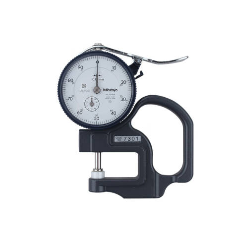 Mitutoyo/三丰 厚度百分表 7301A 0-25*0.01mm A型、不含第三方检测