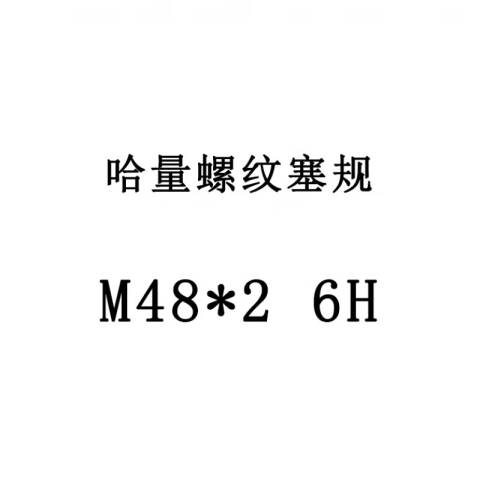 links/哈量 螺纹环塞规 924 M48*2 6H 不含第三方检测