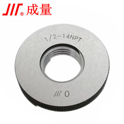 CL/成量 螺纹环塞规 环规NPT 3/4-14 美标60°管螺纹、不含第三方检测