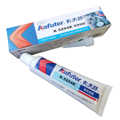 kafuter/卡夫特 高系数强粘性固化导热硅胶 K-5204K（白色）