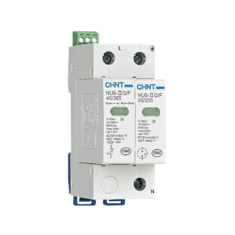 CHINT/正泰 NU6 电涌保护器 NU6-ⅡG/F 40kA/320V 2P