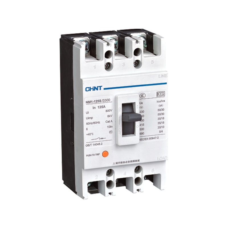 CHINT/正泰 NM1 塑壳电动机保护断路器 带分励脱扣器+辅助触头 NM1-125HP/33402 32A AC230V