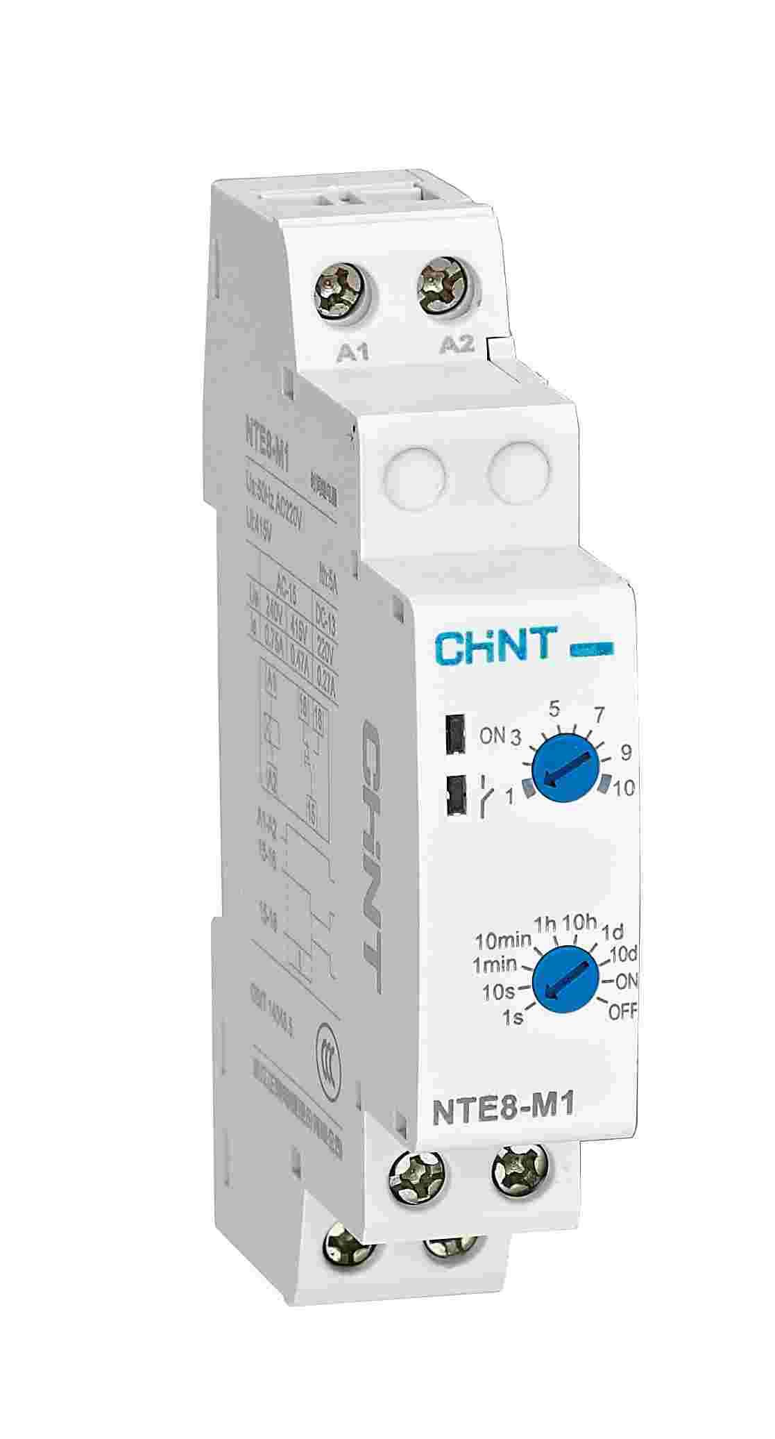 CHINT/正泰 NTE8 时间继电器 NTE8-A 6min～60min DC24V
