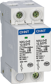 CHINT/正泰 NXU 电涌保护器 NXU-Ⅱ 40kA/440V 3P+N