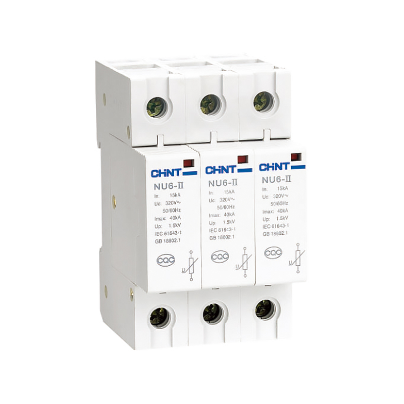 CHINT/正泰 NU6 电涌保护器 特 NU6-Ⅱ 100kA 3P