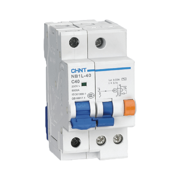 CHINT/正泰 NB1L(2) 微型漏电断路器 NB1L(2H) 1P+N B10 30mA AC型(R)