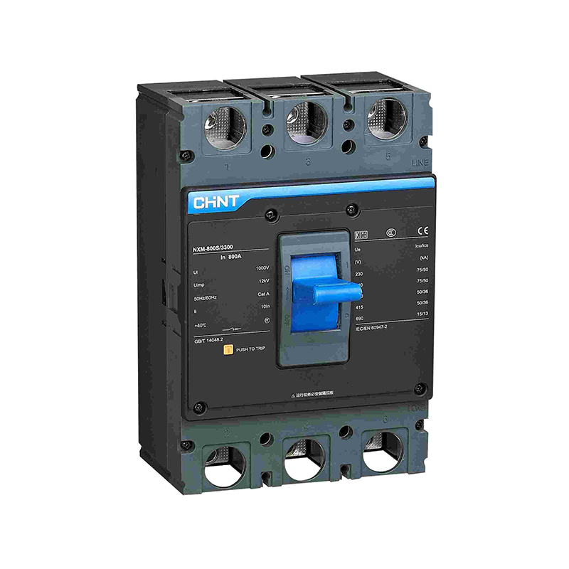 CHINT/正泰 NXM 塑壳配电保护断路器 NXM-800H/3340 630A DC24V