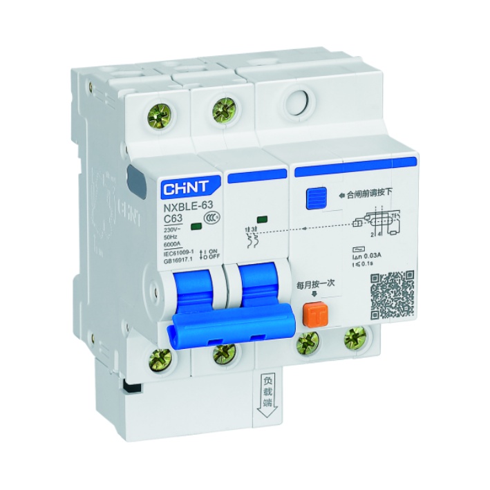 CHINT/正泰 NXBLE-32 剩余电流动作断路器 NXBLE-32 3P+N C25 30mA 6kA