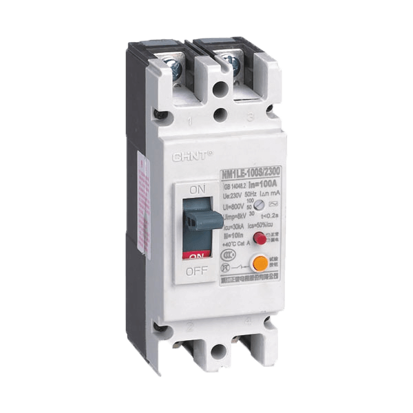 CHINT/正泰 NM1LE 塑壳漏电保护断路器 特 NM1LE-125H/4300BY 100A 100mA 0.4s