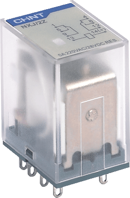 CHINT/正泰 NXJ 小型电磁继电器 NXJ/2ZH 5VDC 插拔式