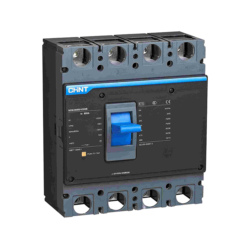 CHINT/正泰 NXM 塑壳配电保护断路器 NXM-800S/4328B 630A