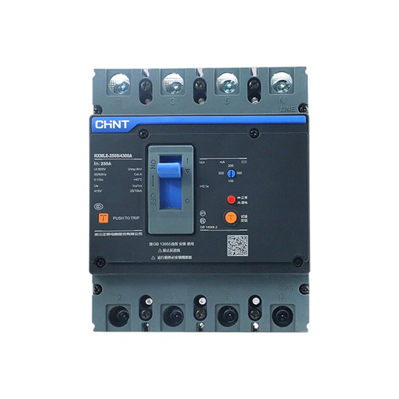 CHINT/正泰 NXMLE 塑壳漏电保护断路器 1个/盒，8个/箱 NXMLE-250H/4300B 160A C 板后接线