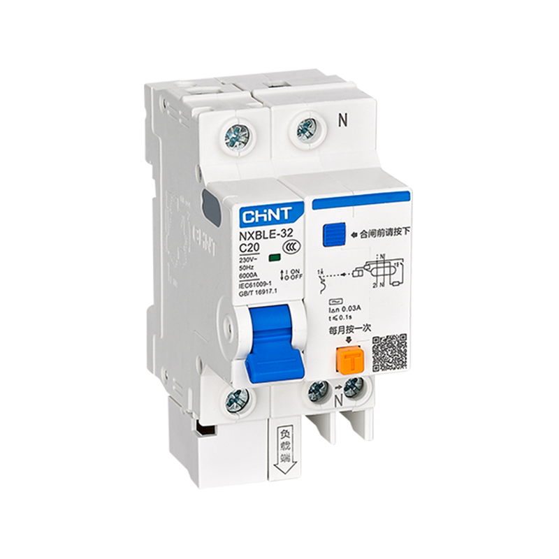 CHINT/正泰 NXBLE-32 剩余电流动作断路器 NXBLE-32 1P+N B6 10mA 6kA