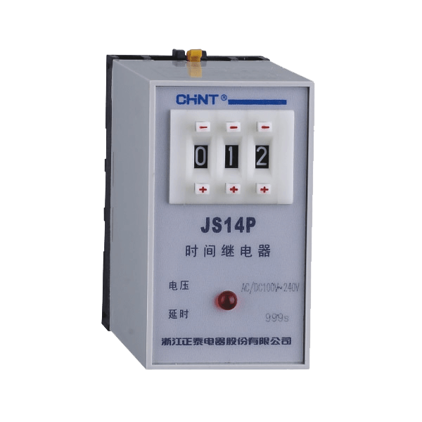 CHINT/正泰 JS14P 时间继电器 JS14P-M 9.9s AC220V