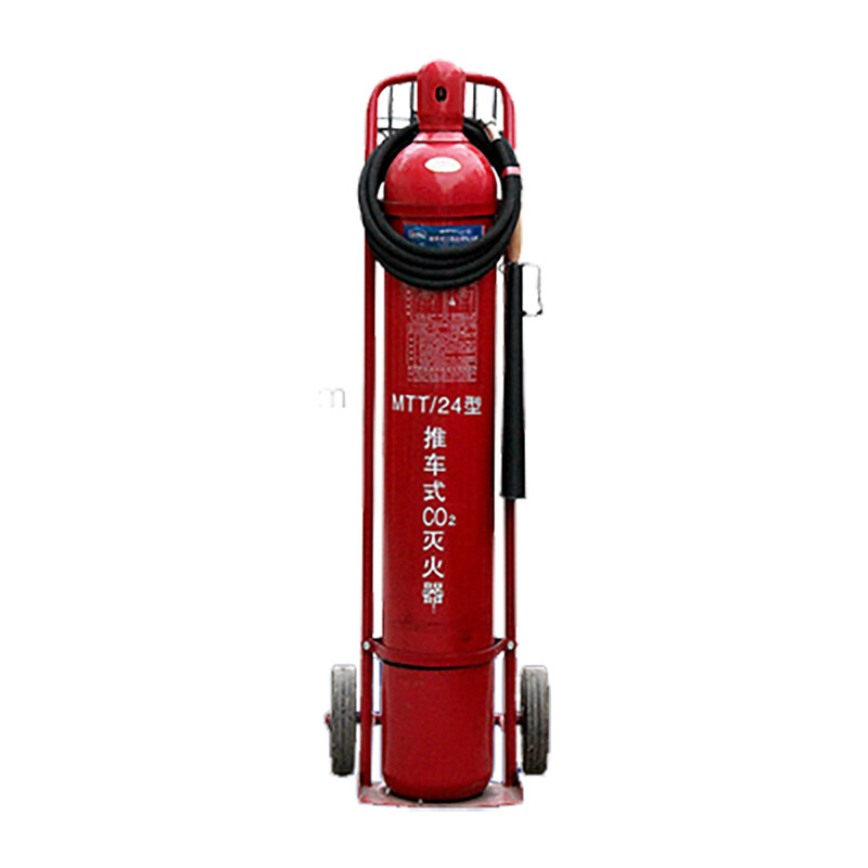 CNMF/谋福 817 二氧化碳灭火器MT2/3/5/7/24KG三公斤手提式推车干冰CO2机房套装 二氧化碳24KG 100012694649