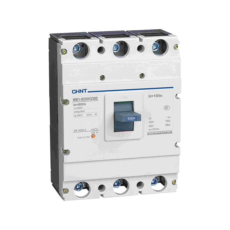 CHINT/正泰 NM1 塑壳配电保护断路器 NM1-800H/3330 630A AC400V 插入式