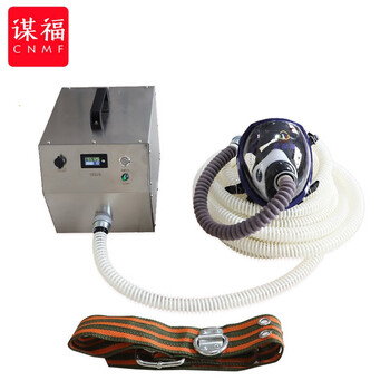 CNMF/谋福 187工业长管呼吸器防毒面罩防尘面具便携式蓄电池送风机多人电动强制送风空气呼吸器 单人10米蓄电池款 100014965024