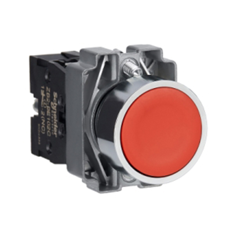 施耐德 XB2B平头按钮 XB2-BA42C (ZB2BZ102C+ZB2BA4C)