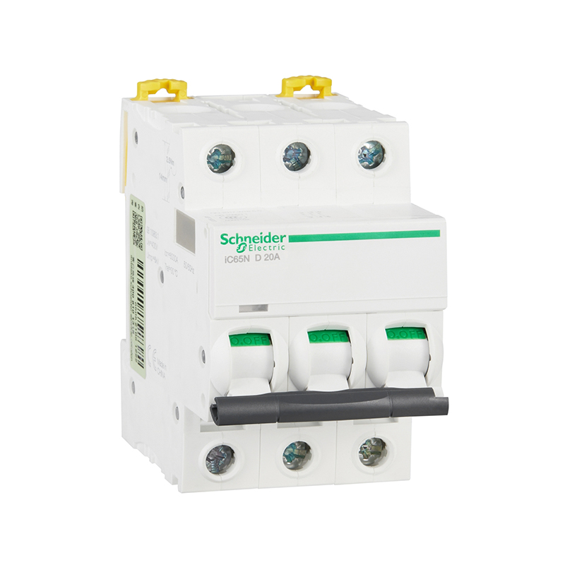施耐德 iC65微型断路器 IC65N 3P D20A