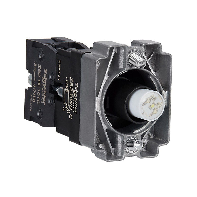 施耐德 XB2B 基座+LED触点模块 ZB2-BWB11C
