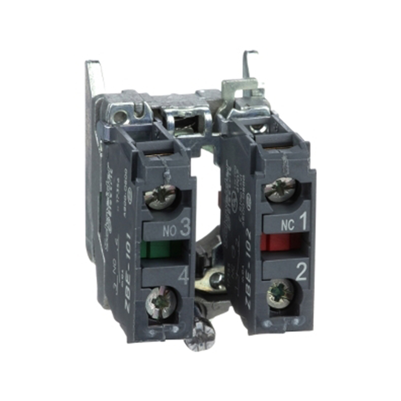 施耐德 XB4系列 基座+触点模块 ZB4-BZ105