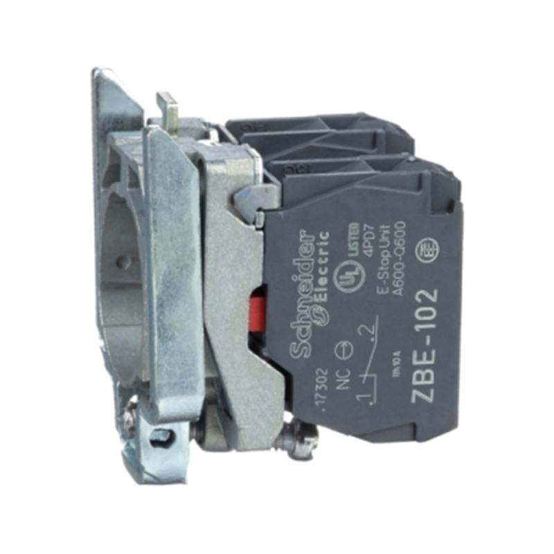 施耐德 XB4系列 基座+触点模块 ZB4-BZ104