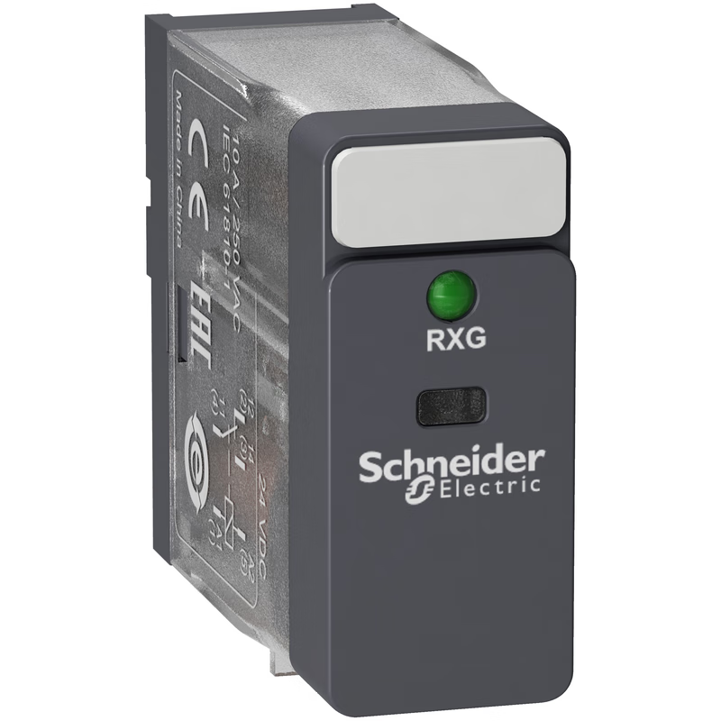 施耐德 RXG接口型中间继电器-带LED RXG13BD