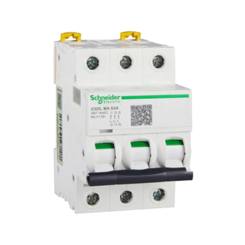 施耐德 iC65L MA 单磁式微型断路器 iC65LMA 3P 1.6A