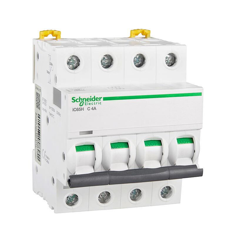 施耐德 iC65 微型断路器 IC65H 4P C3A