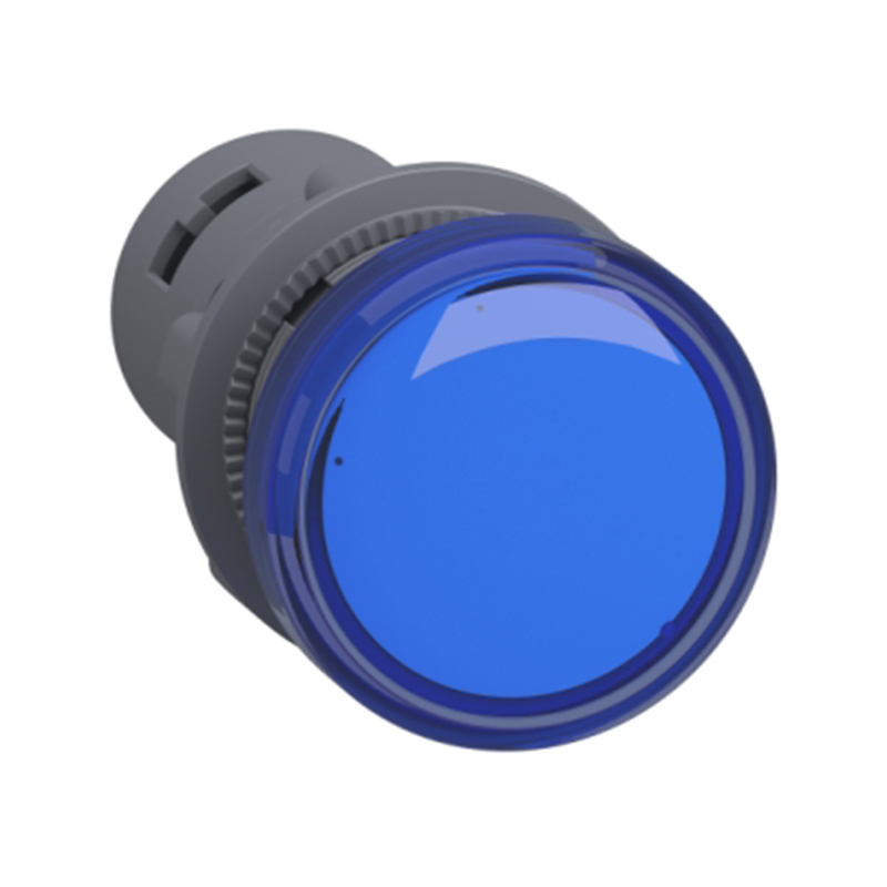 施耐德 XA2EV指示灯 XA2EVF6LC蓝色