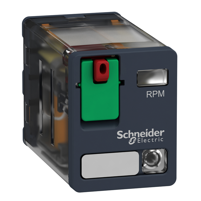 施耐德 RPM功率型中间继电器-带LED RPM22B7